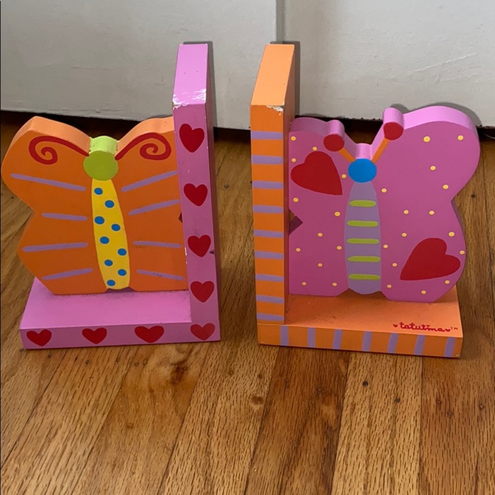 Tatutina butterfly bookends